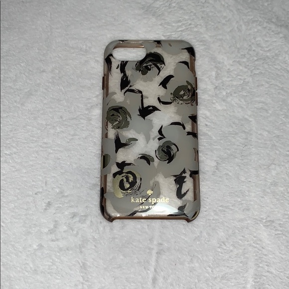 kate spade Accessories - 💛Flowered and Shinny Kate Spade iPhone 7 Case💛